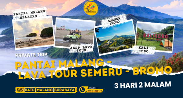 Pantai Malang Lava Tour Semeru bromo