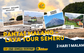Pantai Malang – Lava Tour Semeru 2H1M Liburan ke Malang dan Lumajang
