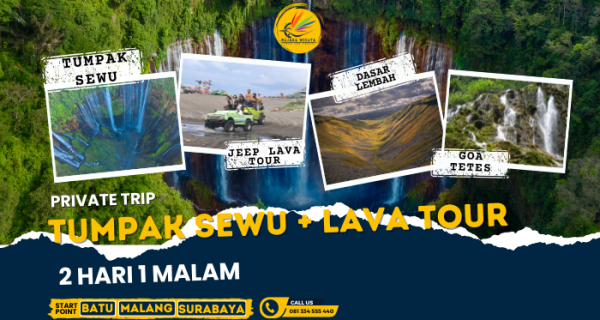 tumpak sewu dan lava tour